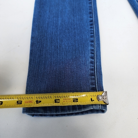 Isabel Maternity By Ingrid  Jeggings Jeans Womens Blue Denim Raw Sz 4 27R - Picture 2 of 10